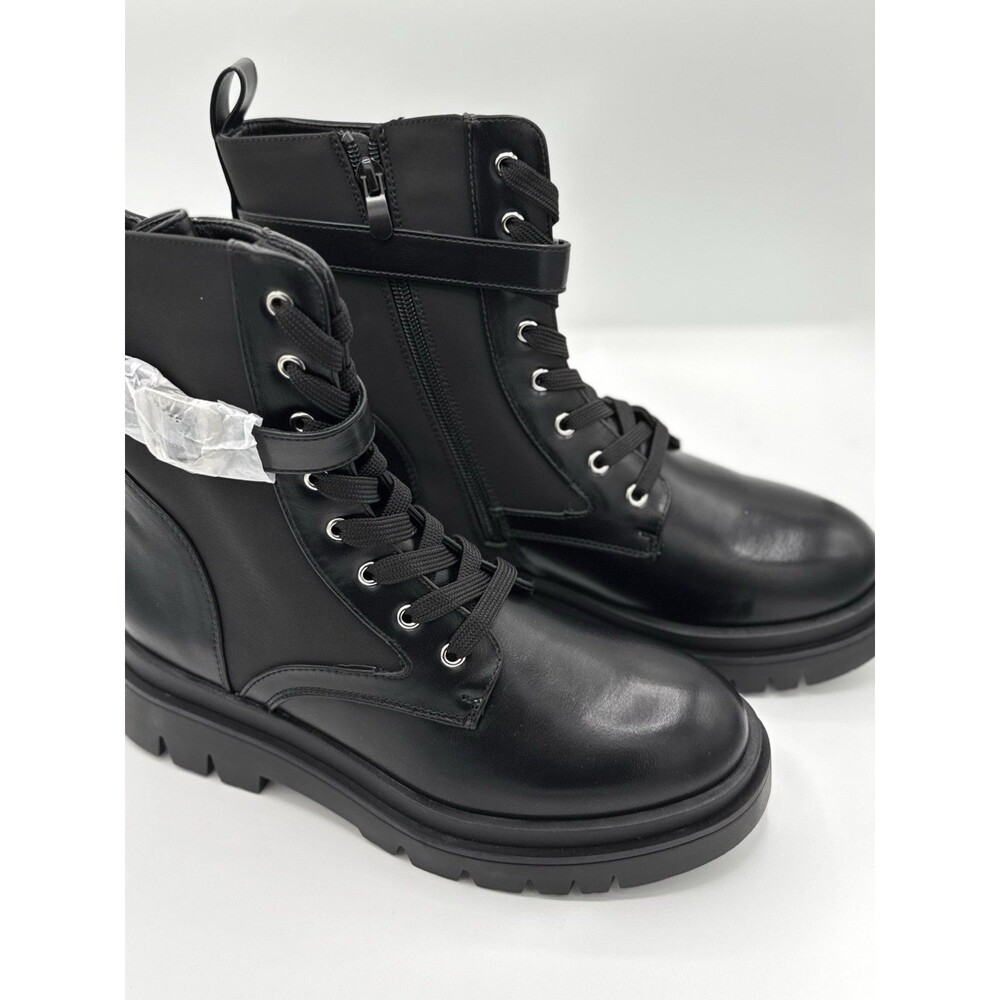 DREAM PAIRS Combat Boots Women's 7.5 Black NWB! - Picture 2 of 6